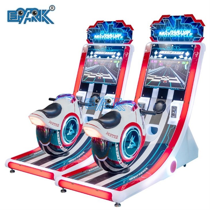 Coin Operated Motorcycle Racing Simulator