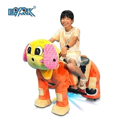 Balade en peluche de grande taille