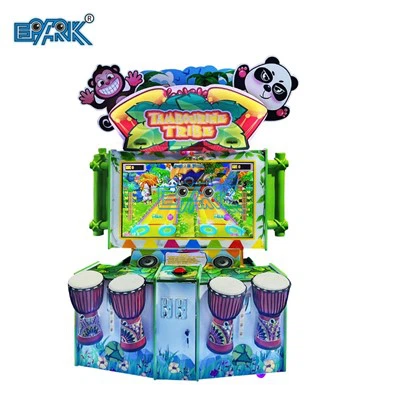 Machine de jeu de tribu de tambourin