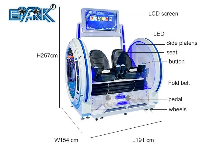 VR Game Machine Upgraded Egg Chairs