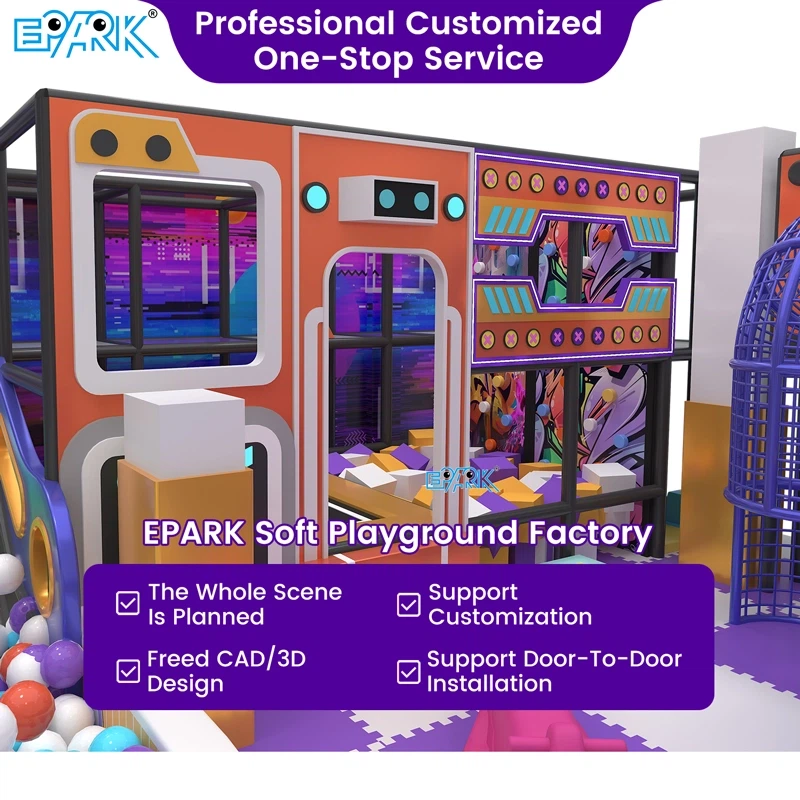 125m² Indoor Playground For Family Fun Quote best