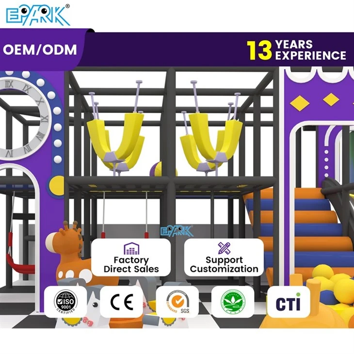 80m² Indoor Trampoline Park Factory OEM Custom Colors best