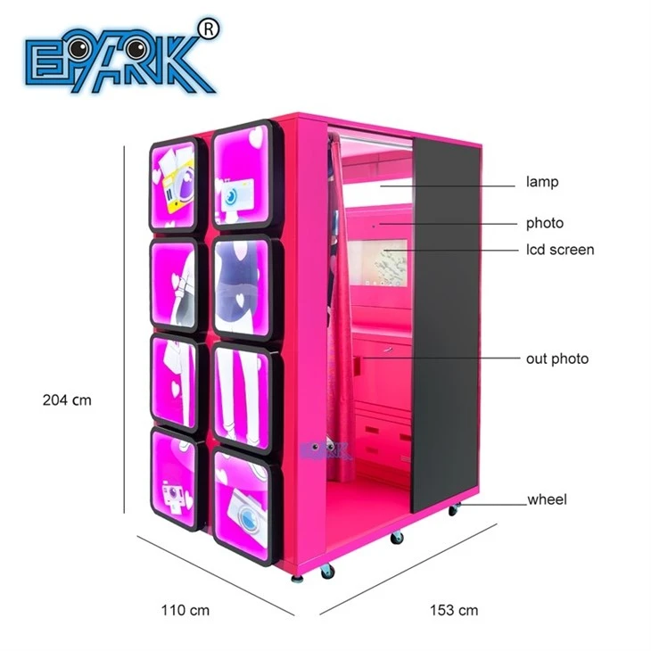 Digital Selfie Photo Booth Vending Machine
