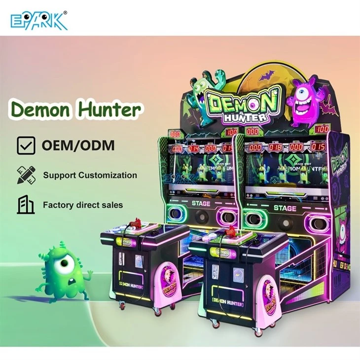 Double Player Shooting Arcade Machine factory