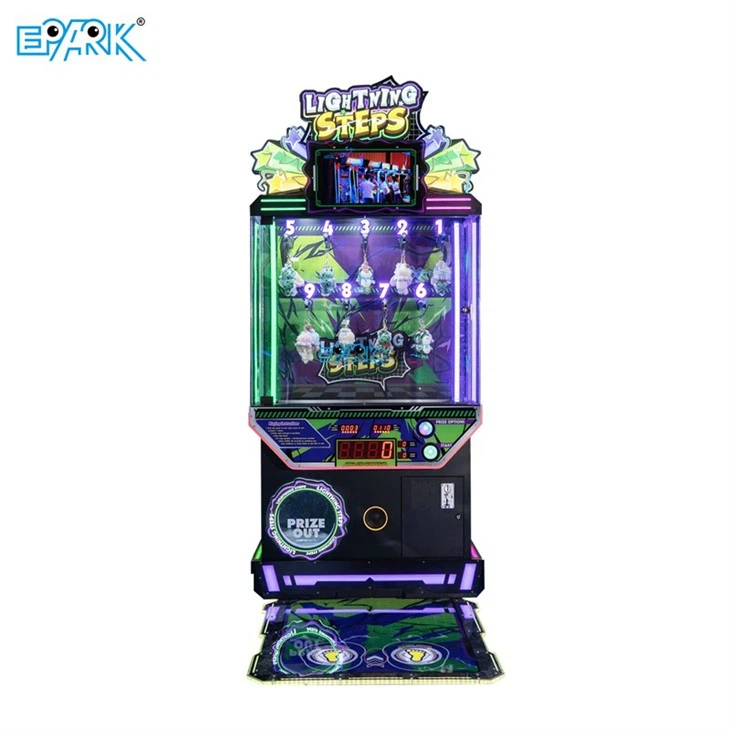 Foot Reaction Game Arcade Prize Machine factory