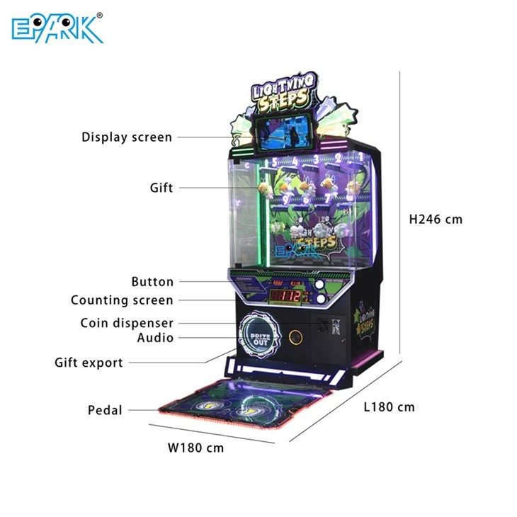 Foot Reaction Game Arcade Prize Machine best