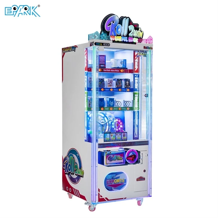 Mini Roll 2 Win Machine de jeu de distributeur automatique de jouets d'arcade