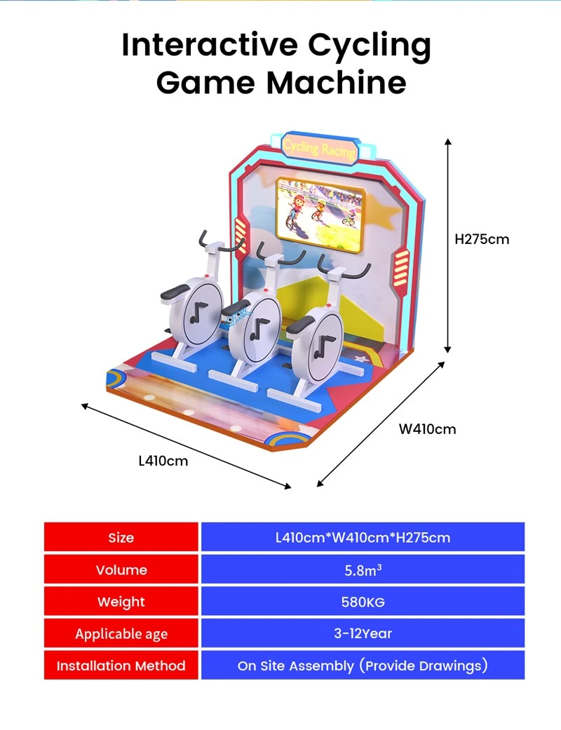 Interactive Cycling Game Machine2 Interactive Cycling Game Machine2
