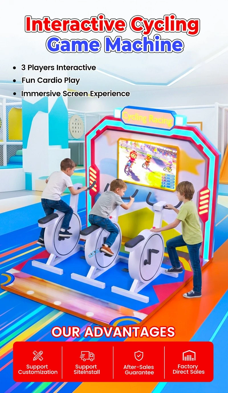 Interactive Cycling Game Machine1 Interactive Cycling Game Machine1
