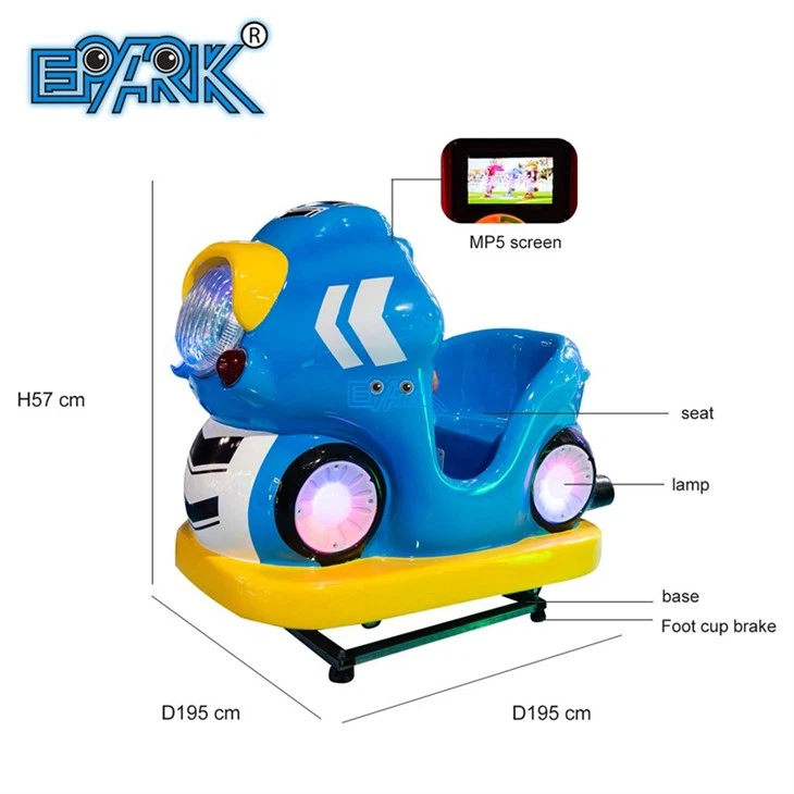 Small Aircraft Kiddie Ride Swing Car