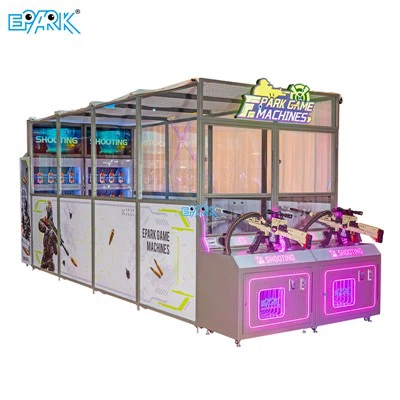 Machine de jeu d'arcade de tir colorée
