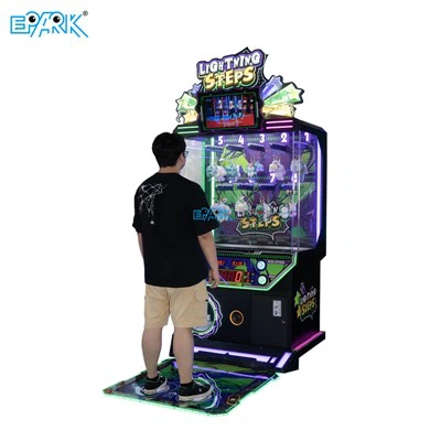 Machine de prix d'arcade de jeu de réaction de pied
